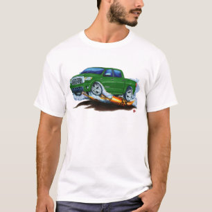 Lastbil för Toyota TundraCrewmax grönt T-shirt