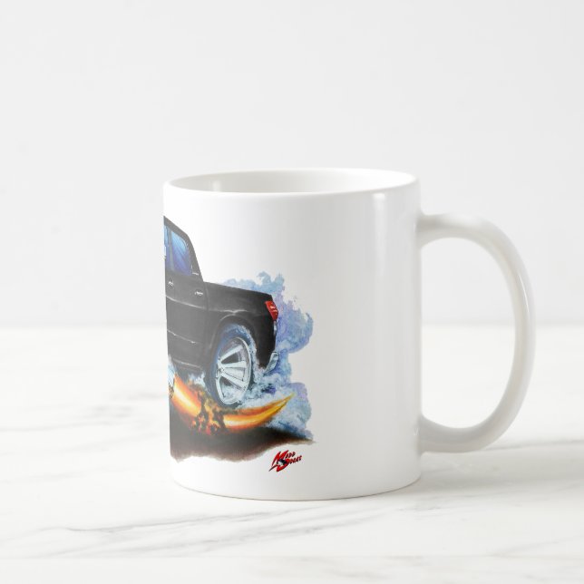 Lastbil för Toyota TundraCrewmax svart Kaffemugg (Höger)