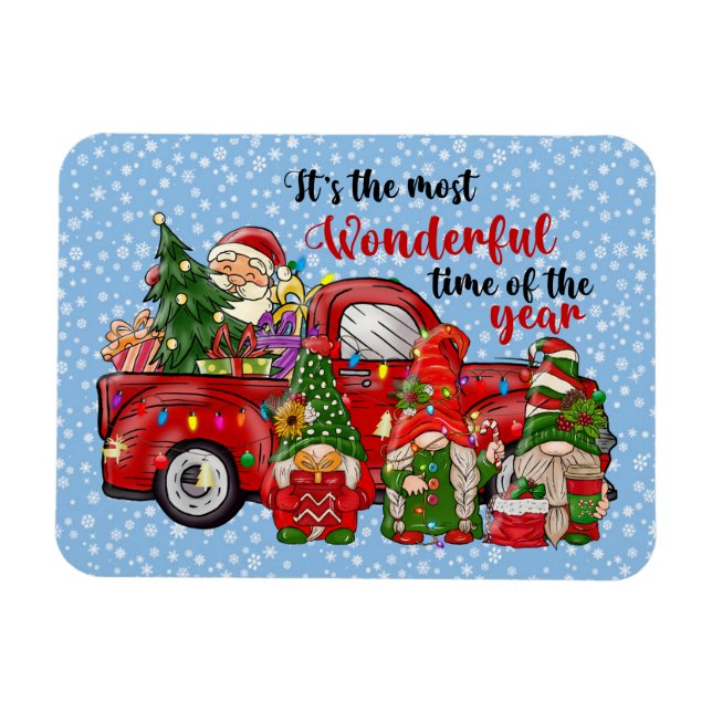 Lastbil Gnomes Magnet (Horisontell)