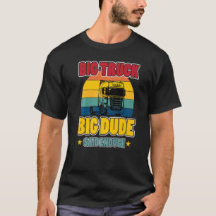 Lastbil Hauling Transport Carlls Delivery Frakt Tr T Shirt