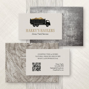 Lastbil Hauling Visitkort
