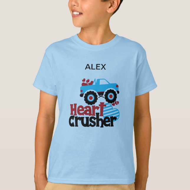 "LASTBIL HEART CRUSHER" T-SHIRT (Framsida)