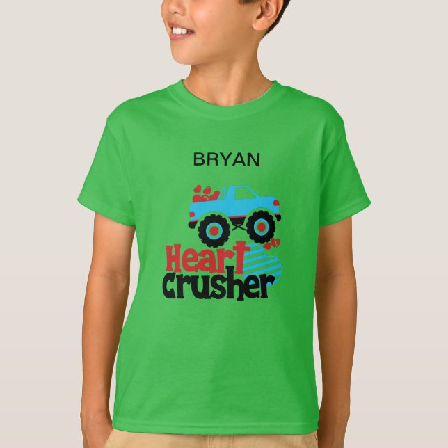 "LASTBIL HEART CRUSHER" T-SHIRT (Framsida)