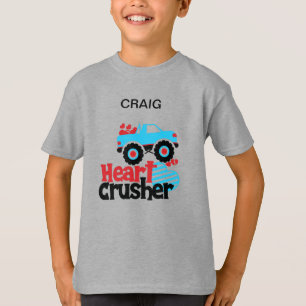 "LASTBIL HEART CRUSHER" T-SHIRT-PERSONLIG T SHIRT
