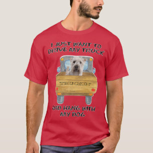 Lastbil Hund Mjuk Jackat hjulförsedda terrier T Shirt