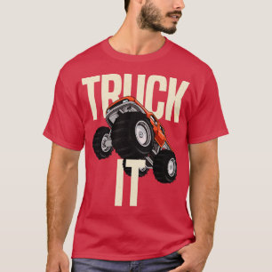 Lastbil IT Monster 4x4 Pickupa Lastbil Rullnacke C T Shirt