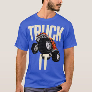 Lastbil IT Monster 4x4 Pickupa Lastbil Rullnacke C T Shirt