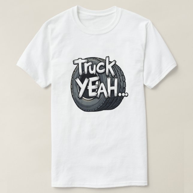 Lastbil ja! t shirt (Design framsida)