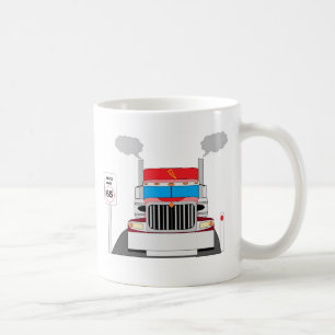 lastbil kaffemugg