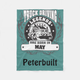 Lastbil-körförklaringar föds i maj i Namn Fleecefilt