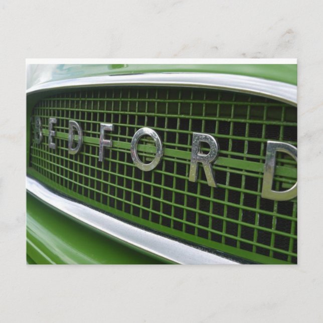 lastbil-kort vykort (Framsida)