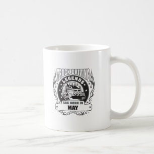Lastbil körtlar föds i maj kaffemugg