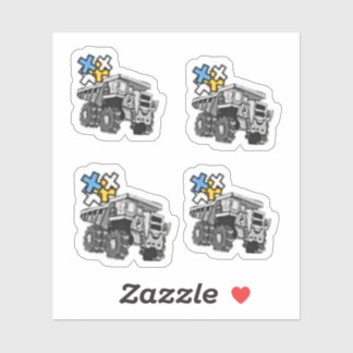 LASTBIL LASTHUGS - TINY STICKERS KLISTERMÄRKEN