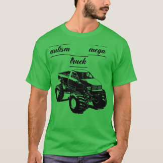 lastbil mega autism klassisk 3 t shirt