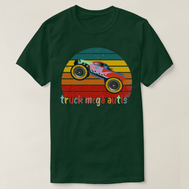 lastbil mega autism klassisk T Shirt (Design framsida)