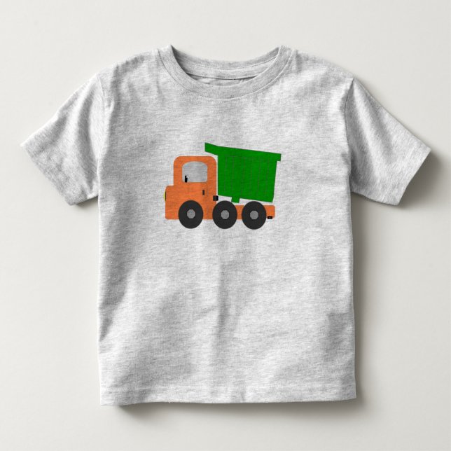 Lastbil (orange) tröja (Framsida)