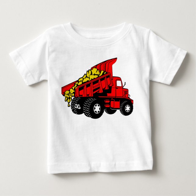 Lastbil red | Ungpojkar Tee Shirt (Framsida)