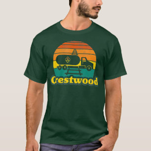 Lastbil Semi Stuck på Railroad Crestwood Kentucky T Shirt