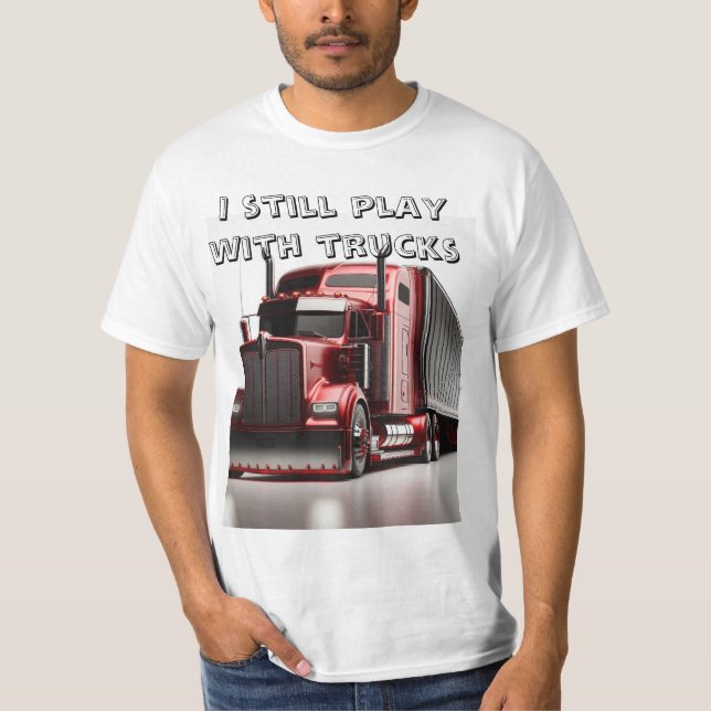 Lastbil T-Shirt (Framsida)
