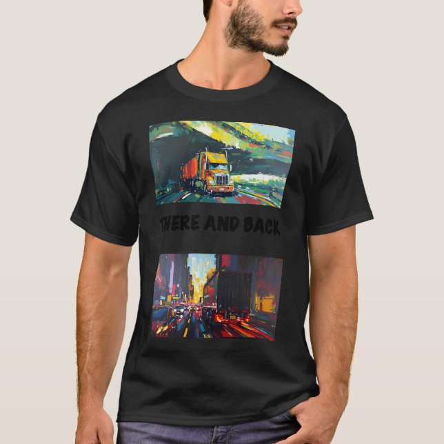 lastbil t shirt (Framsida)