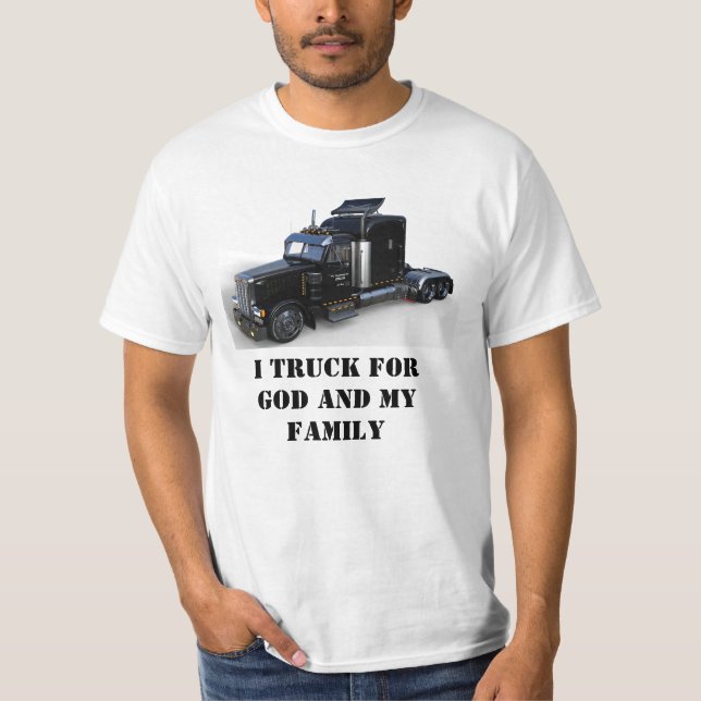 Lastbil T Shirt (Framsida)