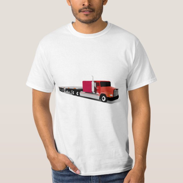 Lastbil T-Shirt (Framsida)