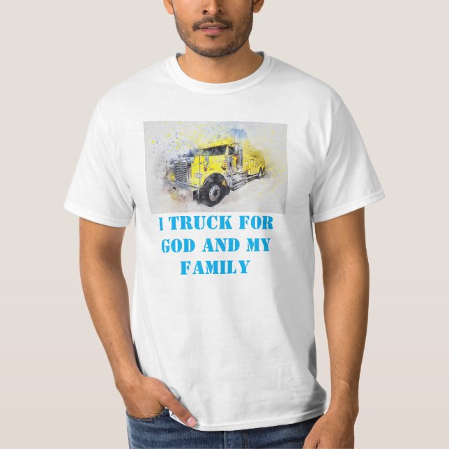 Lastbil T Shirt (Framsida)