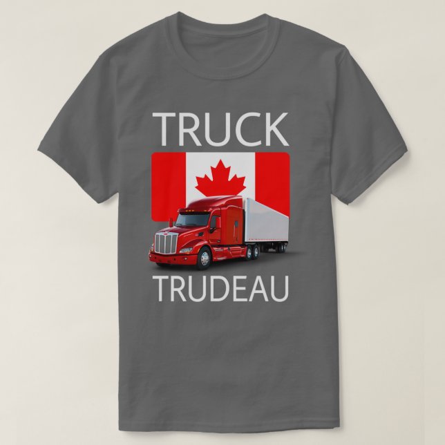 LASTBIL TRUDEAU T SHIRT (Design framsida)
