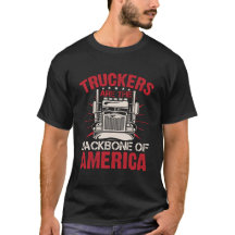 Lastbilar är ryggraden i amerikanska t-shirt