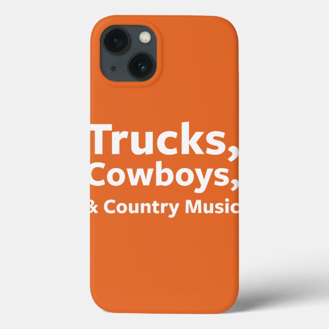 Lastbilar, Cowboys och Land Music (Baksida)