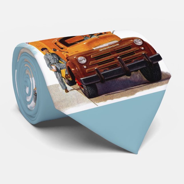 Lastbilar i lastbil" slips (Rullad)