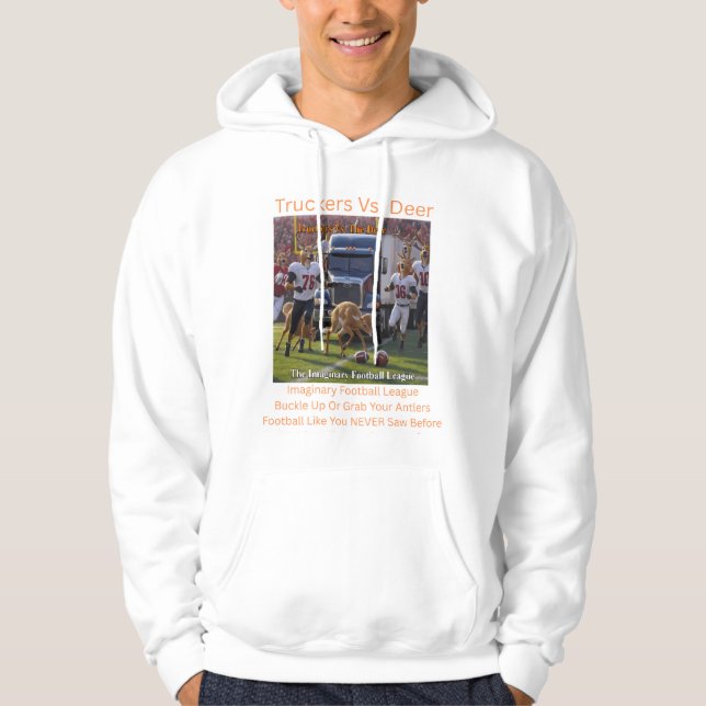 Lastbilar Vs .  Hjortar Hoodie (Framsida)
