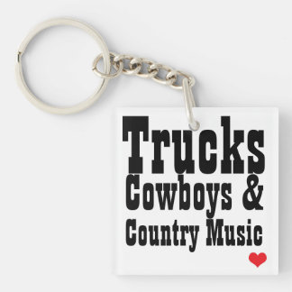 LastbilCowboys & countrymusiknyckelring