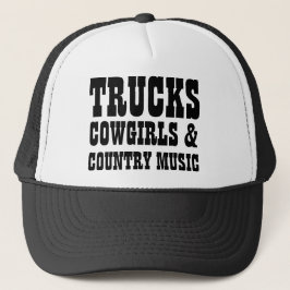 LastbilCowgirls och countrymusik Keps