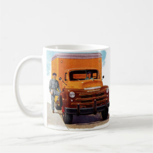 lastbillastbilsföraretruckin kaffemugg