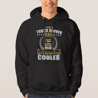 Lastbilschaufför present till pappa Semi Stor Rig  Hoodie