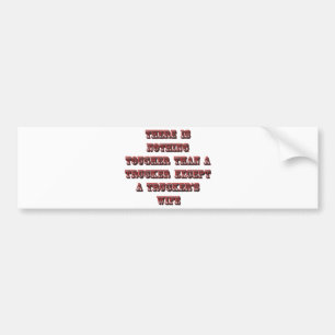 LASTBILSFÖRARE FRU BILDEKAL