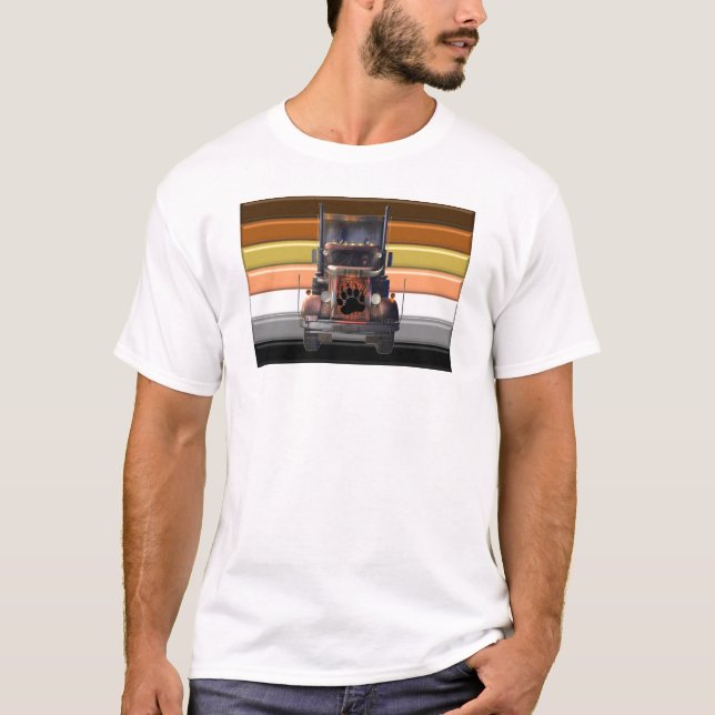 Lastbilsförarebjörnpride Tee (Framsida)