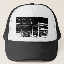 Lastbilsförarelock "för åtsittande linjer" truckerkeps