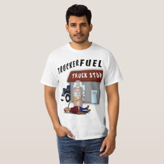 Lastbilsföraren tankar t-shirt