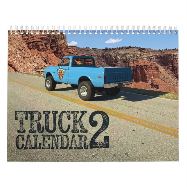 Lastbilskalender 2 kalender (Omslag)