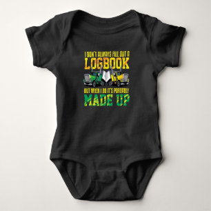 Lastbilsloggbok Funny drivrutin för Lastbil T Shirt