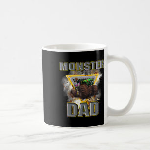 Lastbilspappa fadersdag monstertruck är min grej 1 kaffemugg