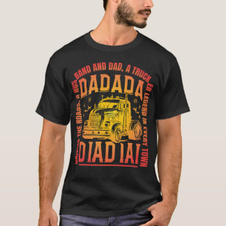 Lastbilssymbolen make pappa är färgstark t shirt