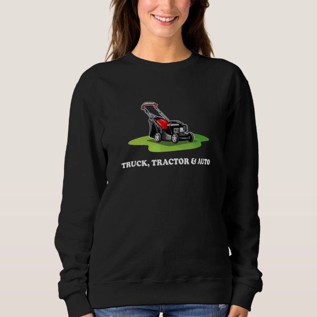 Lastbilstraktor & bilkläder t shirt (Framsida)