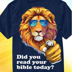 Läste du bibeln idag - kristen t shirt
