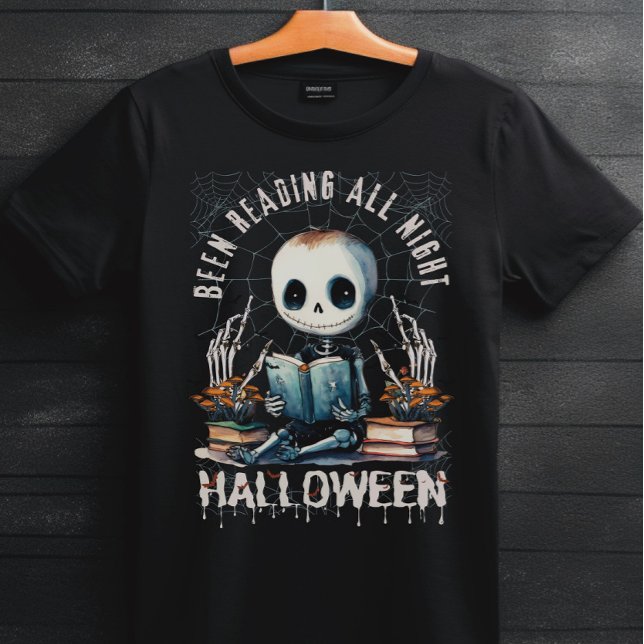 Läste hela natthalloween t shirt (Skapare uppladdad)