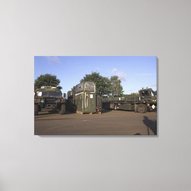 Lasten förbereds canvastryck (Framsida)