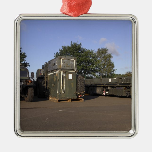 Lasten förbereds julgransprydnad metall (Framsidan)