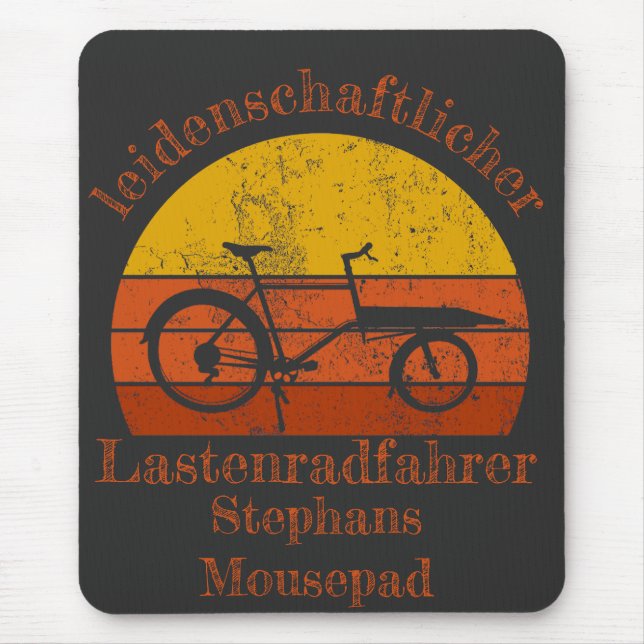 Lastenrad im Sonnenuntergang, Dein Name Musmatta (Framsidan)